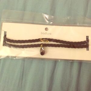 Two strand black choker